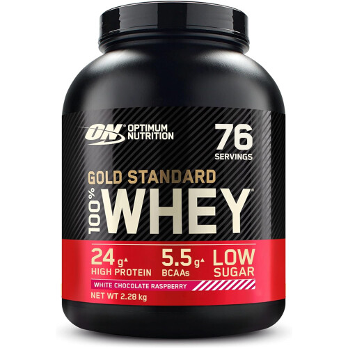 Optimum Nutrition Optimum Nutrition  Gold Standard 100% Whey, White Chocolate Raspberry, 2270g