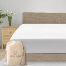 Good Sleep Bedding Lenjerie de pat twin XL - 1000 de fire cear?af de pat dublu extra lung Doar cear?af de pat moale ?i respirabil, twin XL, cu bu