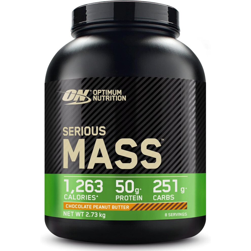 Optimum Nutrition (Chocolate Peanut Butter, 2.73Kg) Serious Mass