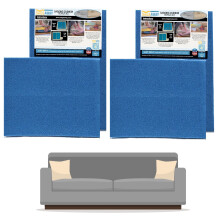 SagsAway 2 buca?i de inser?ii de perne mari, cu grosimea de 1,5 inci, pentru sus?inerea a 2 scaune lasate. Spuma de calitate militara pentru a ad