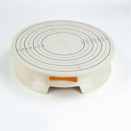 (As show, One size) 1pcs Revolving Cake Stand 2