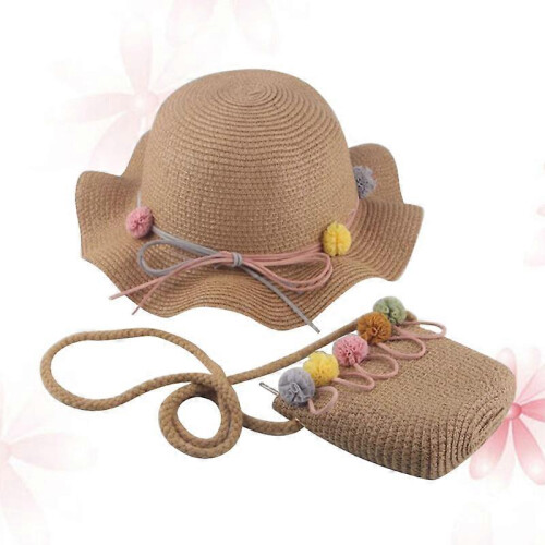 (As show, One size) 1pcs Kids Beach Hat For Kids 2