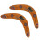 (As show, One size) 2pcs V Boomerang 1
