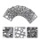 (As show, One size) 7pcs Felting Mold 3