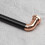 (160mm Handle) Copper Black Industrial Kitchen Handles Pipe Bar 2 Size 6