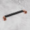(160mm Handle) Copper Black Industrial Kitchen Handles Pipe Bar 2 Size 8