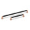 (320mm Handle) Copper Black Industrial Kitchen Handles Pipe Bar 2 Size 10