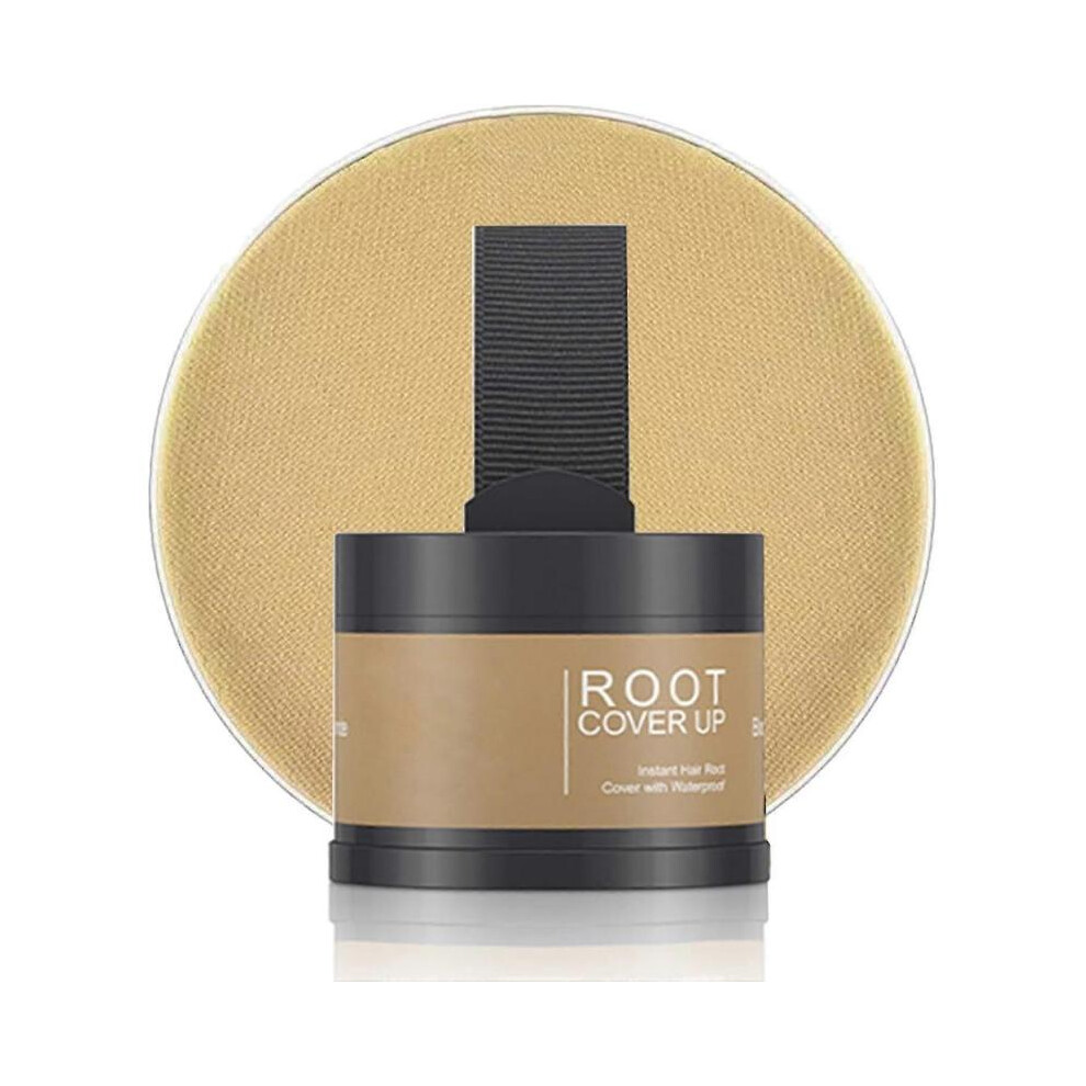Gray (Blonde) Hairline Powder, Hair Root Dye, Root Touch Up Powder, Instantly Hair Color Shadow Cover Hair Root, 4G Hair Touch-Up Powder