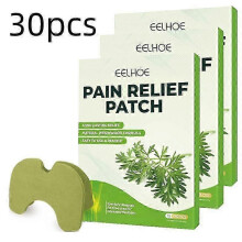 3boxes Knee Pain Relief Patch, Heating Patch, Self-heating Moxibustion Patch, Wormwood Pain Relief Patch for Shoulder Neck Joints Pain
