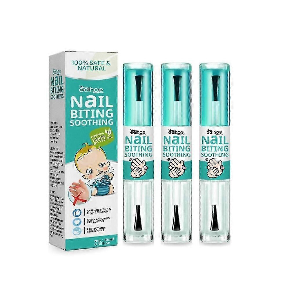 (3pcs) Stop Nail Biting Stuff Anti Nail Biting Polish Stop Thumb or Finger Sucking