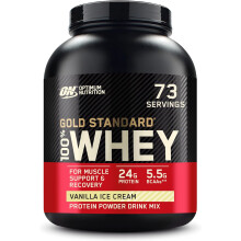 (Vanilla Ice Cream ) Optimum Nutrition Gold Standard 100% Whey 2.27kg