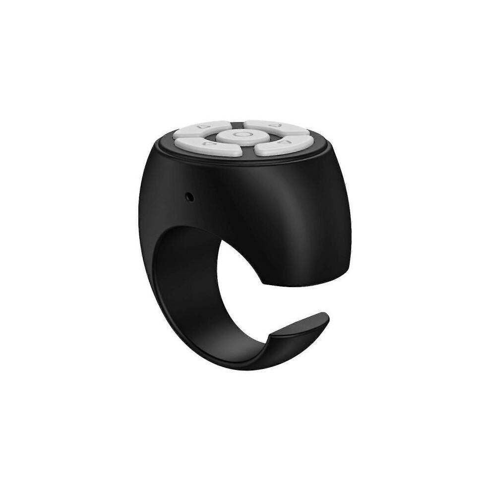 Bluetooth 5.3 Remote Control Ring, Wireless Camera Shutter Selfie Button for Cell Phone Remote Clicker,Page Turner Volume Adjustment, Simulate Mouse
