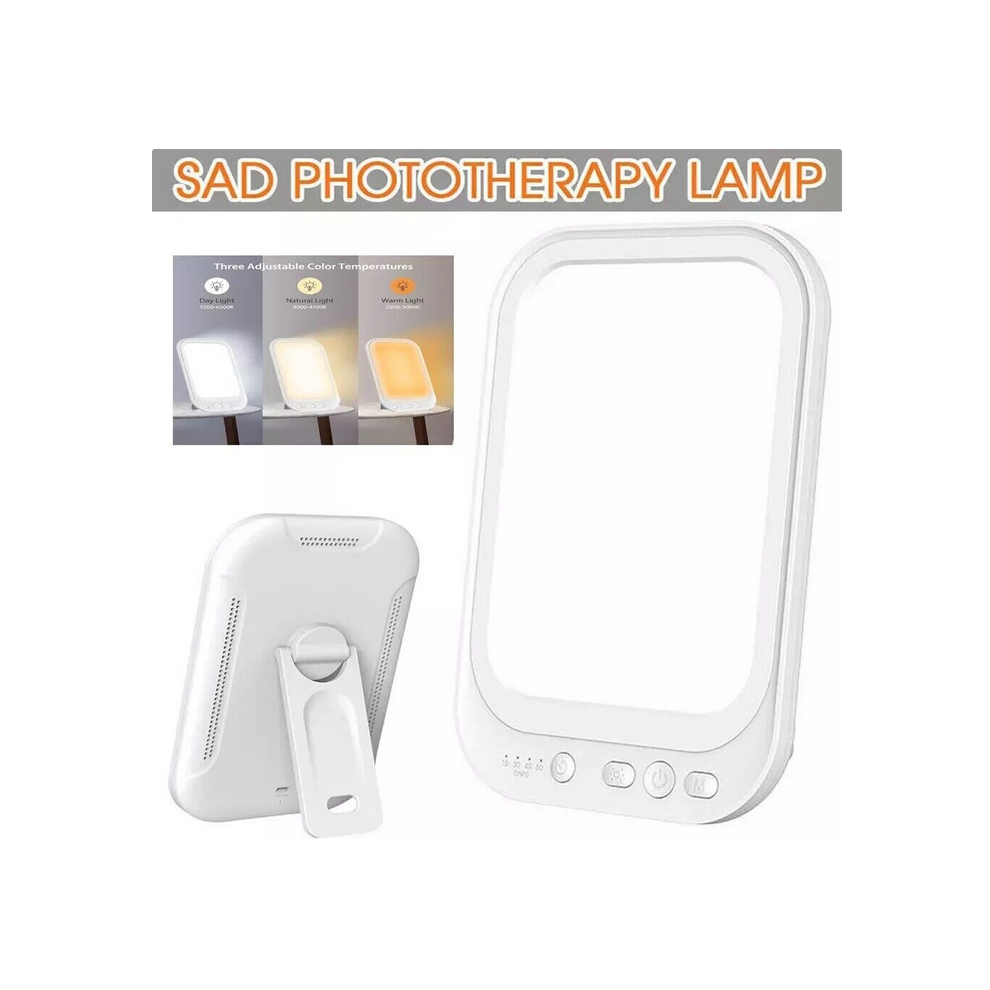Therapy Lamp,Sad Therapy Lamp ,Uv Free 10000 Lux Sun Lamp Light