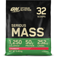 Optimum Nutrition  Serious Mass, Strawberry, 5450g