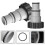 2pcs Pool Connection Set Threaded Pump Hose Adapters for Intex Fit Aru 5