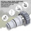 2pcs Pool Connection Set Threaded Pump Hose Adapters for Intex Fit Aru 4
