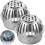 2pcs Stainless Steel Downpipe Sieve, Diameter 83 Mm, Gutter Protection Cap 1