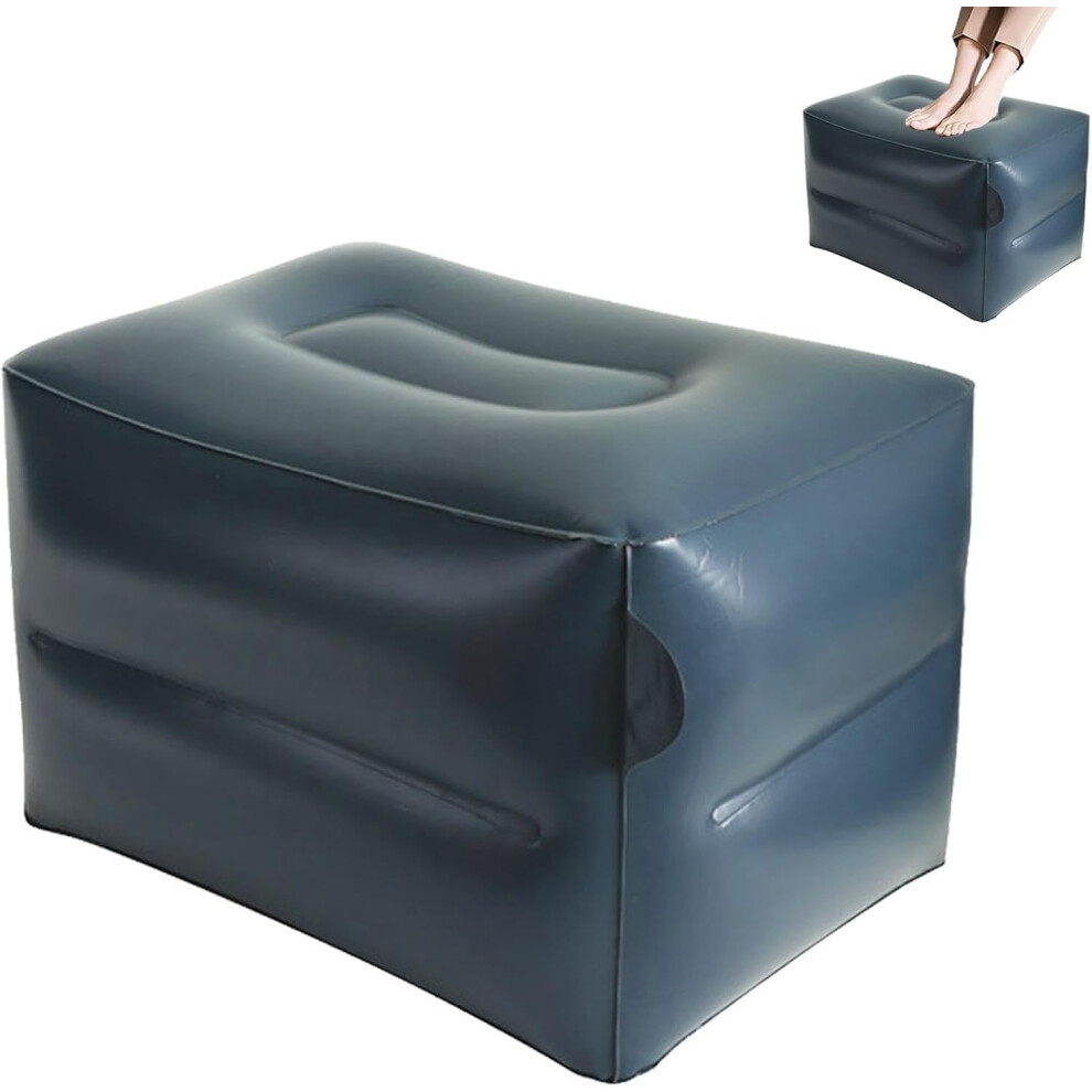 Car Seat Foot Rest | Small Leg Rest Pillow for - Airplane Inflatable Foot Rest, Foot Rest, Travel Foot Rest Pillow for Office Home and Any Travel