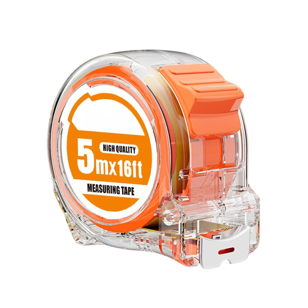 Tape Measure Metric and Inches - 16 FT Retractable Tape Measures,Easy to Read, Linear Measurement, Engineer Distance Meters for Women Men Carpenter