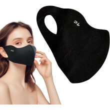 (Zero Warm Mask--Black) Sunscreen Face Cover | Golf Face Cover UPF 50  - Breathable Golf Face Cover, Warm Sunscreen Face Shield For Men Women