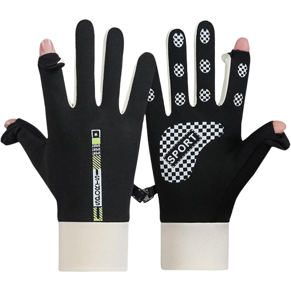 (Men's Style) Winter Thermal Gloves, Ski Snow Gloves, Outdoor Snow Gloves, Windproof Winter Snowboard Gloves for Outdoor Sports, Mountains