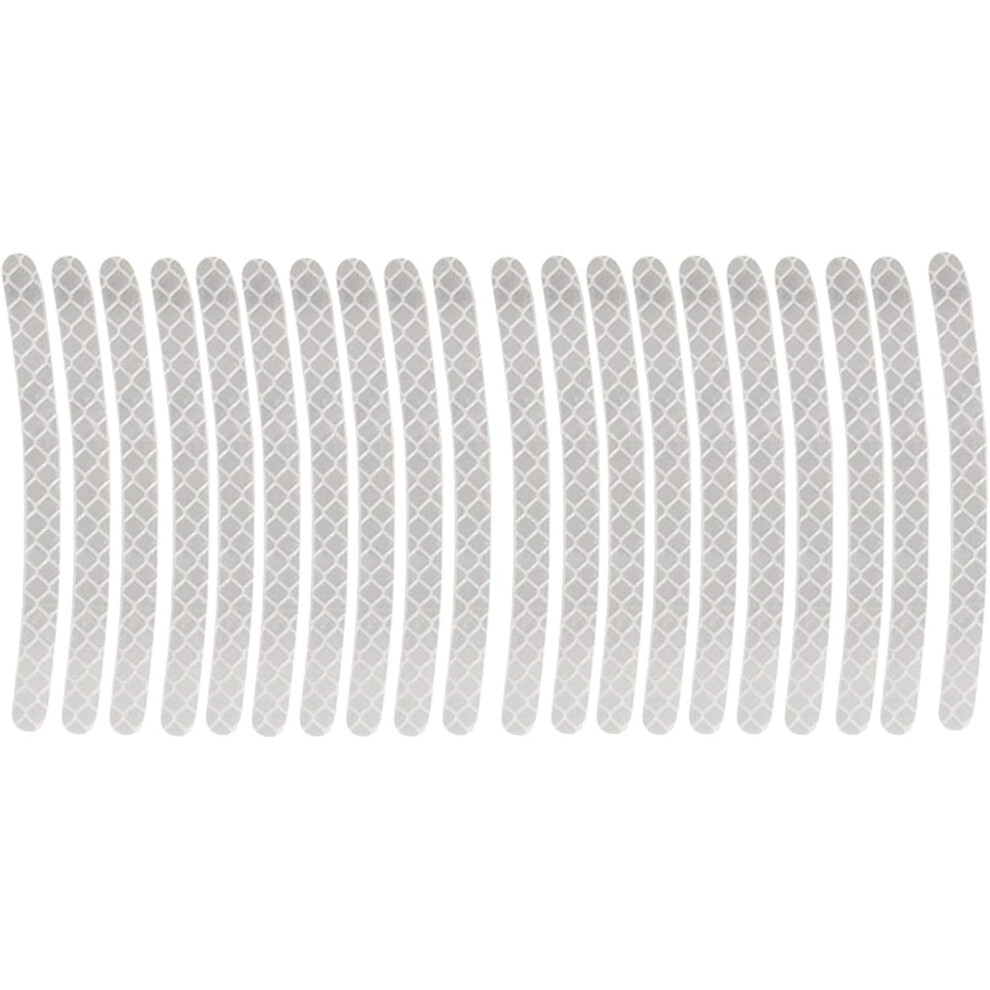 Car Wheel Stickers, Rim Stickers, Stripes, Reflective Rim Strips, Pack of 20, Tyre Warning Stickers, Stickers - Anti-Scratch Tyre Stickers, Stickers,