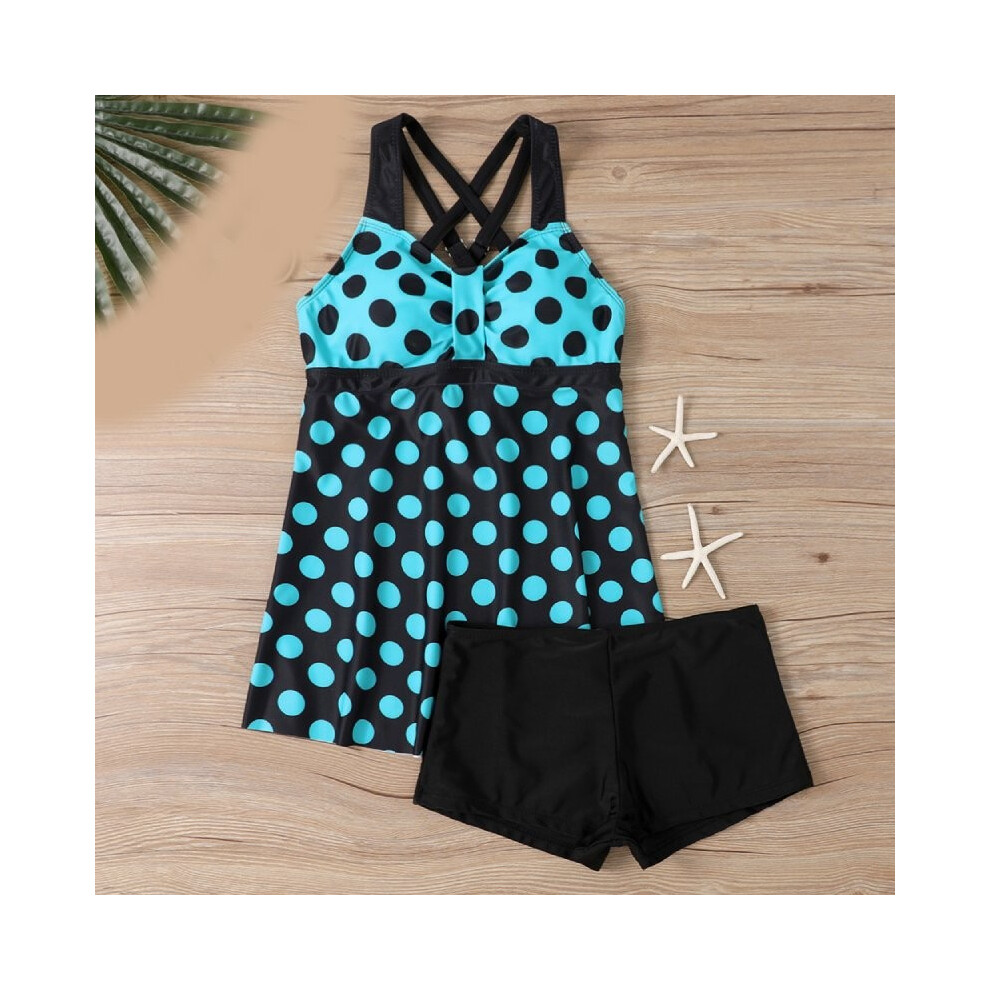 (Black,S)Jupe plate femme short plage maillot de bain couleur imprimé décoration matière polyester