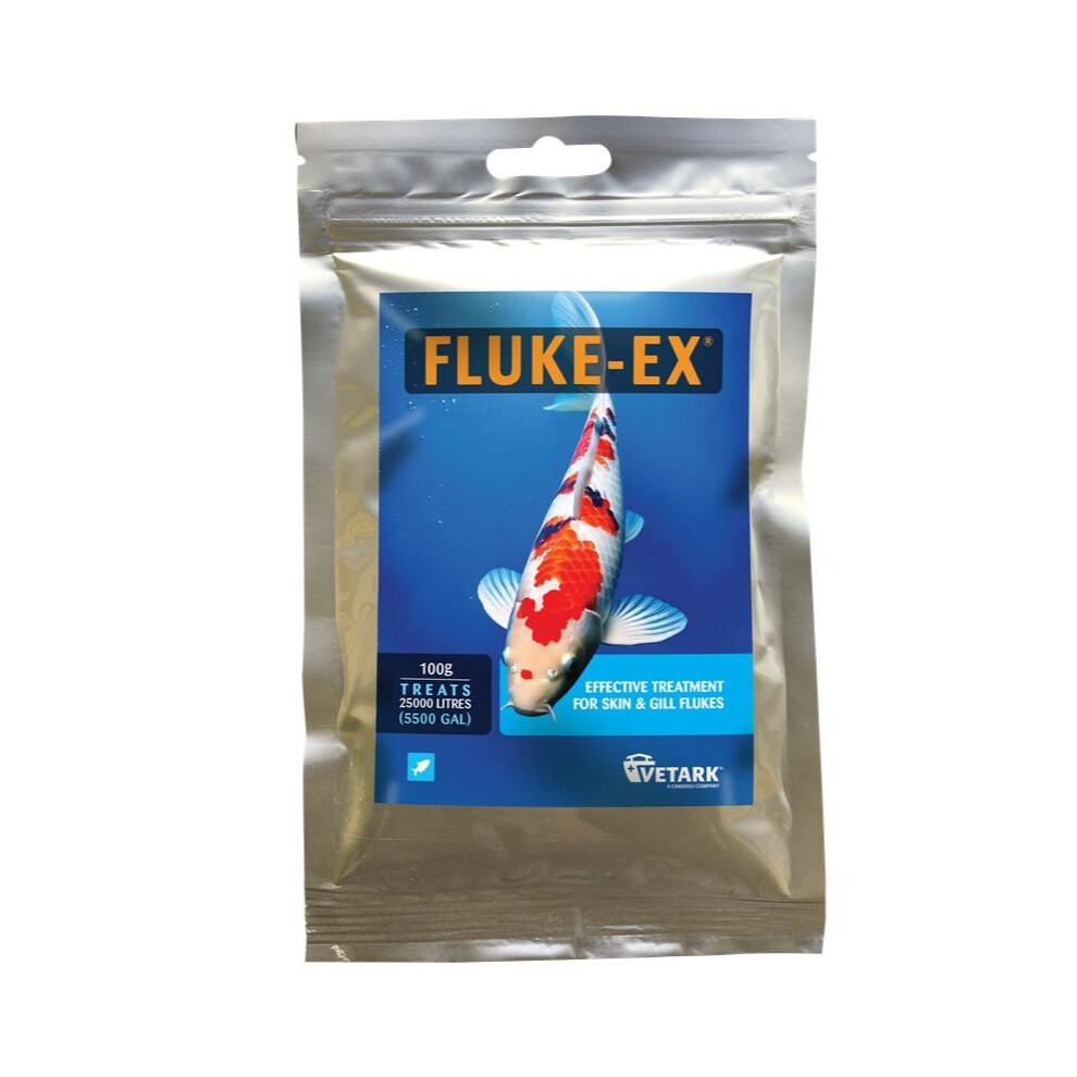 Vetark Fluke-Ex Powder 100G Effective Treatment For Skin & Gill Flukes