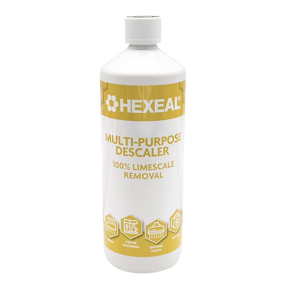Hexeal Multipurpose Descaler 1L – Fast Acting Limescale Remover For Appliances