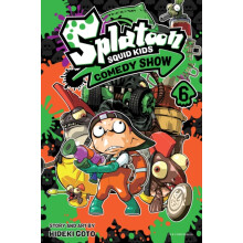 Splatoon Squid Kids Comedy Show Vol. 6 by Hideki Goto Paperback Book