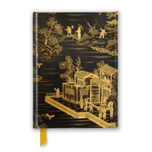 Chinese Lacquer Black amp Gold Screen Foiled Journal Other Book