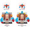2pcs Franky Minifigures Gift 1