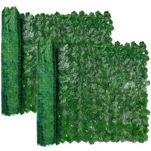 ICOVER 2PK 39 * 98in Ivy Ivy Ivy Confiden?ialitate Ecran Ecran Acoperire Frunze extrem de dense WTIH NCARCARE NREGISTRARE NVA?A?I Frunzele car