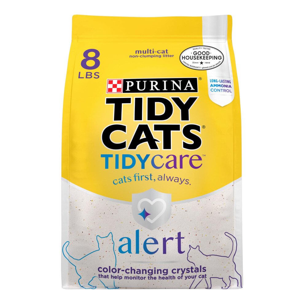 Purina Tidy Cats Tidy Care Alert Litter with Silica Crystals - 8 lb. Bag