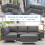 YODOLLA L Shaped Left Hand Corner Sofa with Storage 6