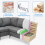 YODOLLA L Shaped Left Hand Corner Sofa with Storage 7