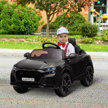 HOMCOM Licensed Audi RS Q8 6V Kids Electric Ride-On Car with Remote Control - Black (370-169V70BK)
