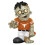 FOCO NCAA Texas Resin Zombie Figur 1