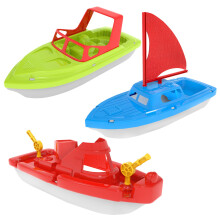 Speelgoedboten 3 STUKS Boot Badspeelgoed Peuter Zwembadspeelgoed Speelgoedboten voor water Spelen Plastic speelgoedboten voor peuters 1-3