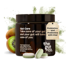 Gut Care Kiwi Prebiotics & Probiotics for Gut Health - Synbiotic Gut Health Supplement with Lactobacillus, Actazin