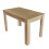 (Brown) Wooden Dining Table with Unique Leg Pattern 6