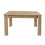 (Brown) Wooden Dining Table with Unique Leg Pattern 7