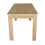 (Brown) Wooden Dining Table with Unique Leg Pattern 8