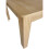 (Brown) Wooden Dining Table with Unique Leg Pattern 9