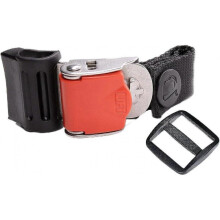 1  PCS   Helmet Quick Release Buckle Kit Ratcheted Stainless Steel Helmet Chin Strap Adapter - Install Without Removing Strap Snap