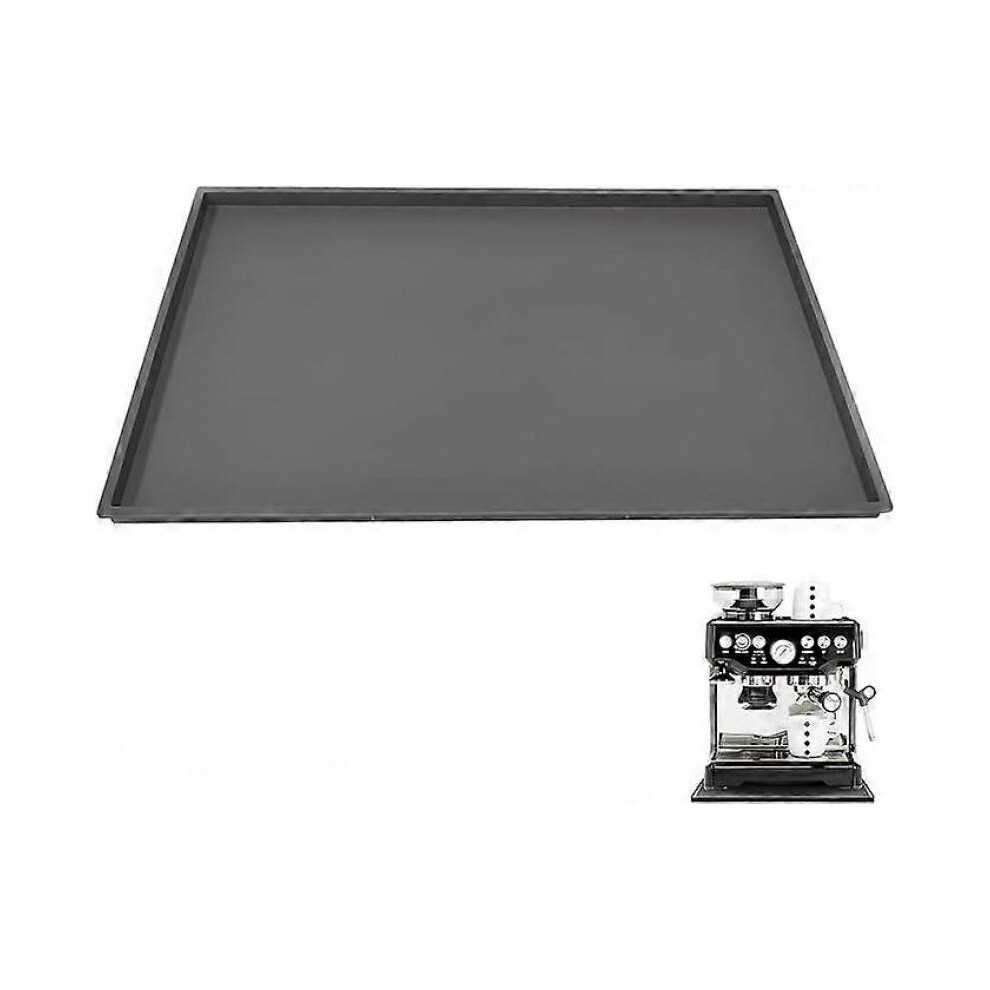 Silicone mat for coffee machine, 48 x 30 cm, non-slip mat for coffee machine, silicone mat under coffee machine, barista accessories