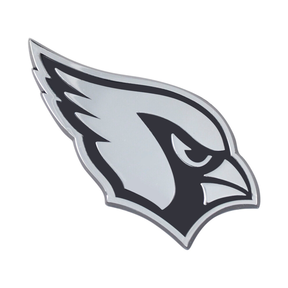 Arizona Cardinals Auto Emblem Premium Metal Chrome 842281114843