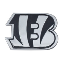 FANMATS 21394 Cincinnati Bengals 3D Chrome Metal Auto Emblem