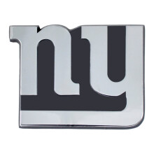 FANMATS 21383 New York Giants 3D Chrome Metal Auto Emblem