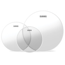 Evans Drum Heads - G2 Clear Rock Tompack  (10 inch  12 inch  16 inch)